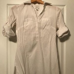 Ann Taylor Loft Linen Blouse